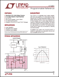 Click here to download LT1431CZ-TRPBF Datasheet
