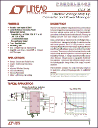 Click here to download LTC3108IDETRPBF Datasheet