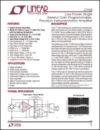 Click here to download LT1168_06 Datasheet