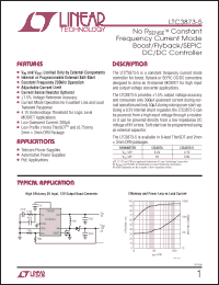 Click here to download LTC3873EDDB-5-PBF Datasheet