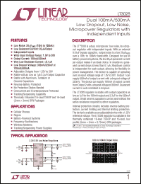 Click here to download LT3028IDHC Datasheet