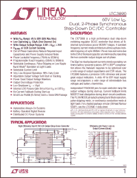 Click here to download LTC3890EUHTRPBF Datasheet