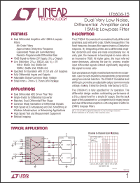 Click here to download LT6604CUFF-15-PBF Datasheet