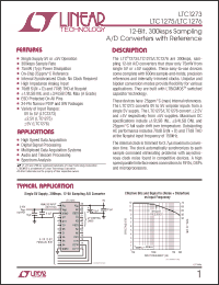 Click here to download LTC1273BCSW Datasheet