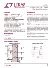 Click here to download LT6556IUF Datasheet