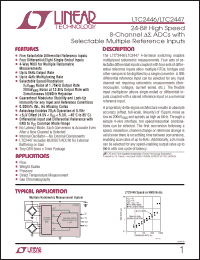 Click here to download LTC2446CUHF Datasheet