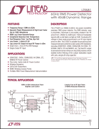 Click here to download LT5581IDDB-PBF Datasheet