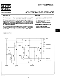 Click here to download SG104T/883B Datasheet