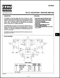 Click here to download SG3663ST Datasheet