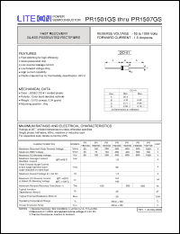 Click here to download PR1501GS Datasheet