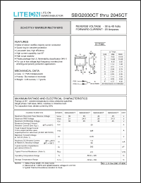 Click here to download SBG2040CT Datasheet