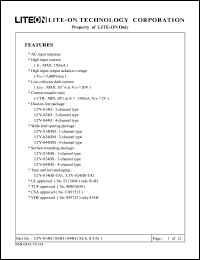 Click here to download LTV-814HS-TA1 Datasheet