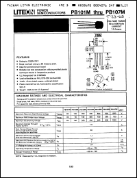 Click here to download PB106M Datasheet