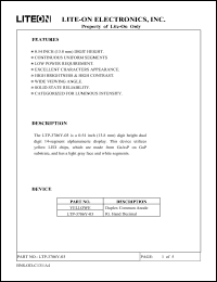 Click here to download LTP3786Y-03 Datasheet