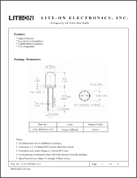 Click here to download LTL-307GLC-112 Datasheet