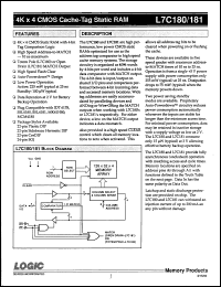 Click here to download L7C180CMB12 Datasheet