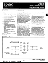 Click here to download LF2272GC25 Datasheet