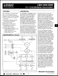 Click here to download LMA1009GMB95 Datasheet