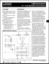 Click here to download LMA1010DM65 Datasheet