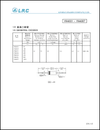 Click here to download 1N4005 Datasheet