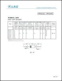 Click here to download FR103G Datasheet