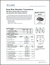 Click here to download MUN5116DW1T1 Datasheet