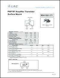 Click here to download MS1022-CT1 Datasheet