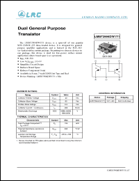 Click here to download LMBT3904DW1T1 Datasheet