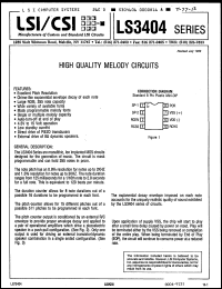 Click here to download LS3404-19 Datasheet