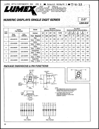 Click here to download LDS-C606RH Datasheet