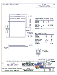 Click here to download SSB-COB11667GW Datasheet