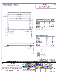 Click here to download SSB-COB10025GW Datasheet