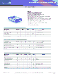 Click here to download C-13-622C-T3-SSC4C Datasheet