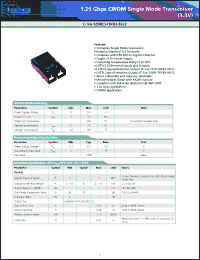 Click here to download C-127-1250C-TDFB3-SSC2 Datasheet