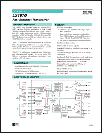 Click here to download LXT970QC Datasheet