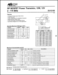 Click here to download DU1215S Datasheet