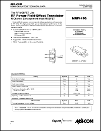 Click here to download MRF141G Datasheet