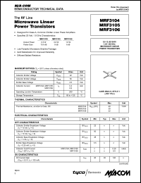 Click here to download MRF3104 Datasheet