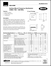 Click here to download MLS9203-00815TR Datasheet