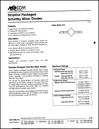 Click here to download MA4E920-276 Datasheet