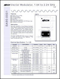 Click here to download SA90-0001 Datasheet