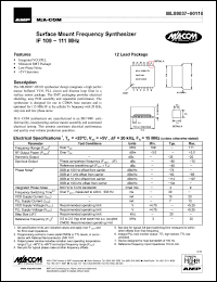 Click here to download MLS9037-00110 Datasheet