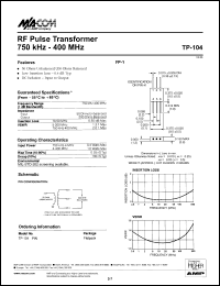 Click here to download TP-104PIN Datasheet