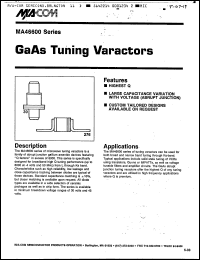 Click here to download MA46610-186 Datasheet