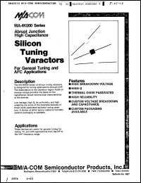 Click here to download MA4K001-935 Datasheet