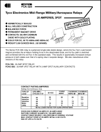 Click here to download FCA-325-VV5 Datasheet