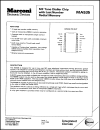 Click here to download MA535 Datasheet