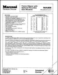 Click here to download MA808 Datasheet