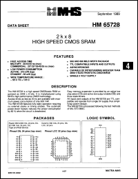 Click here to download HM1-6116L9 Datasheet