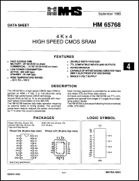 Click here to download HM1-65681-8 Datasheet